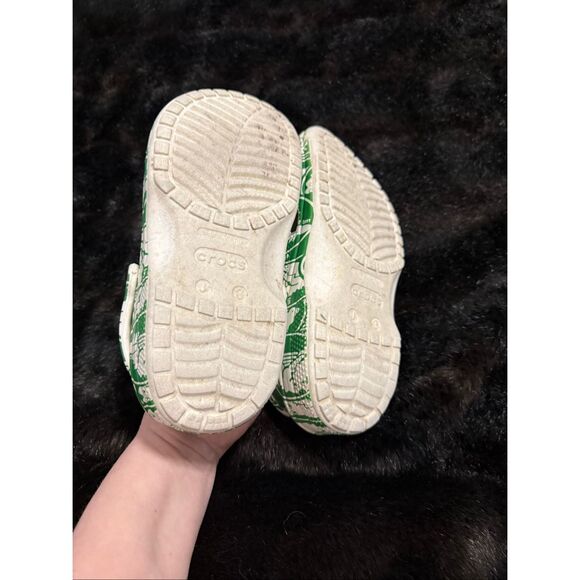 CROCS CLASSIC DUKE PRINT CLOG GREEN boys girls 3 - Picture 6 of 6